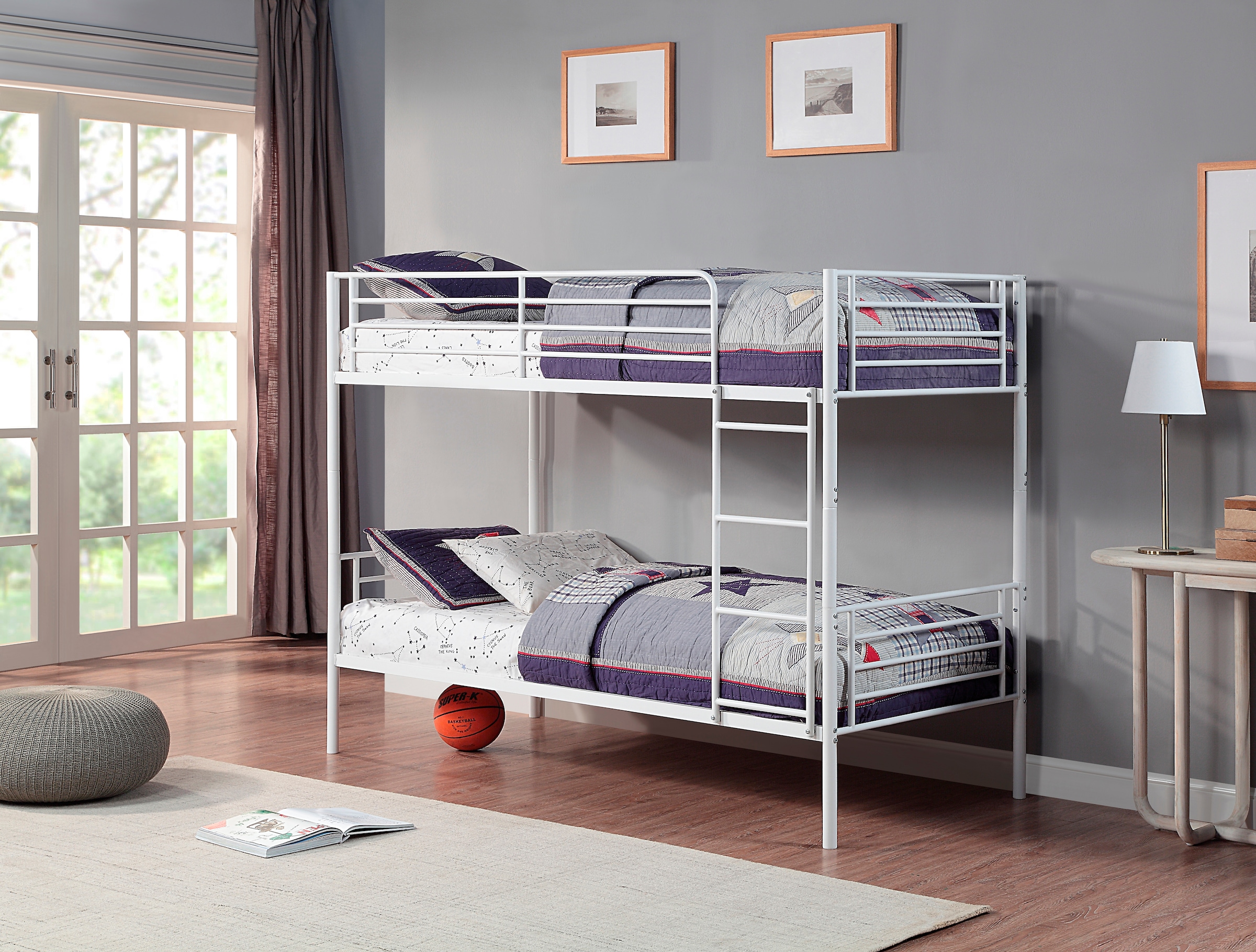 ATLANTIC home collection Etagenbett »Adam« teilbar zu zwei Einzelbetten