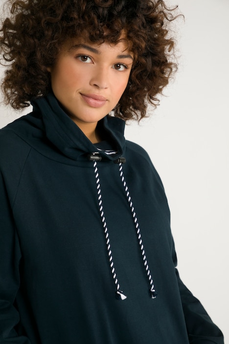 Bellieva-Sweatshirt, elastische Seitennähte, Langarm