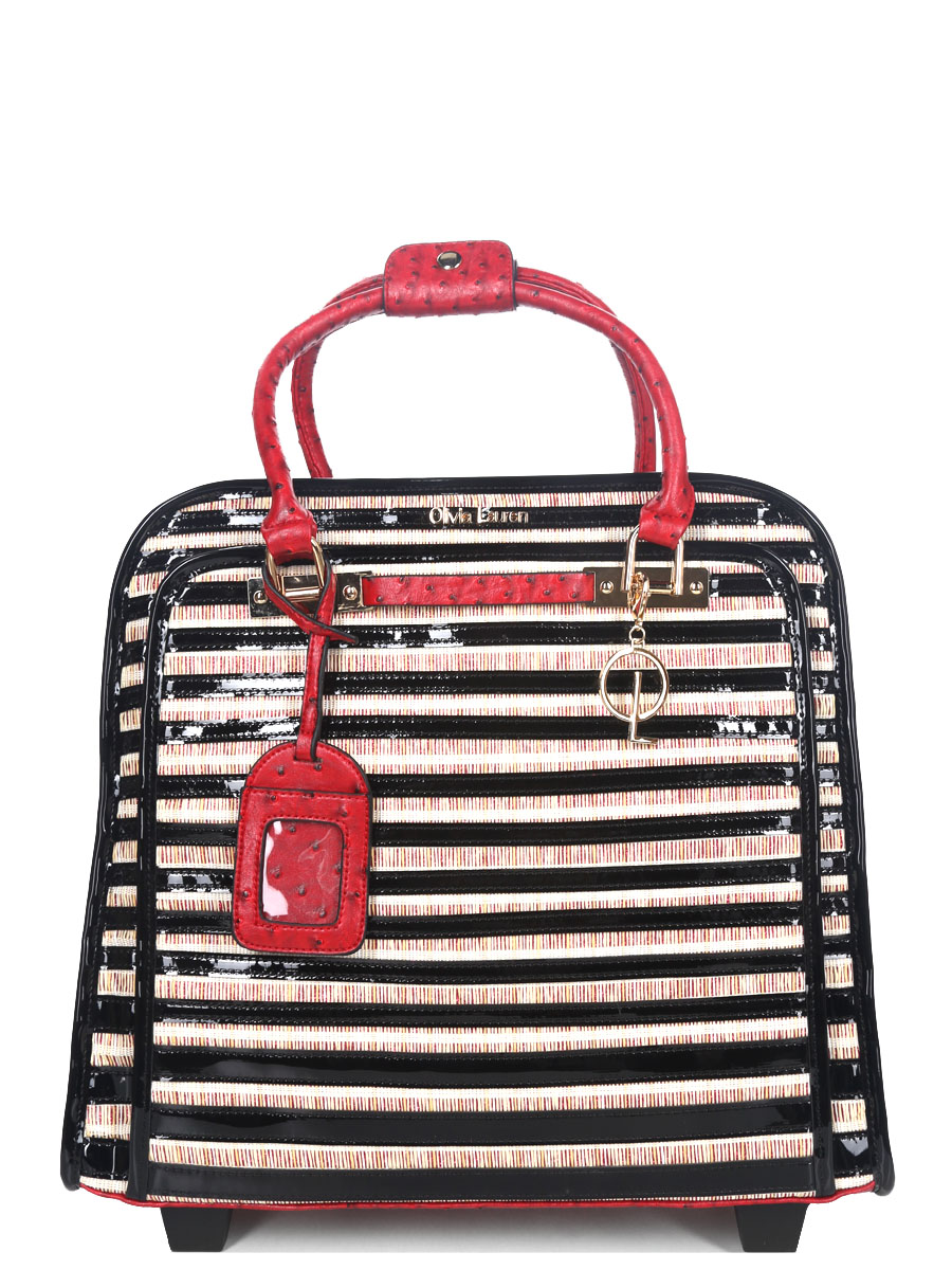 Pilot case Olivia Lauren Stripes 17 pouces
