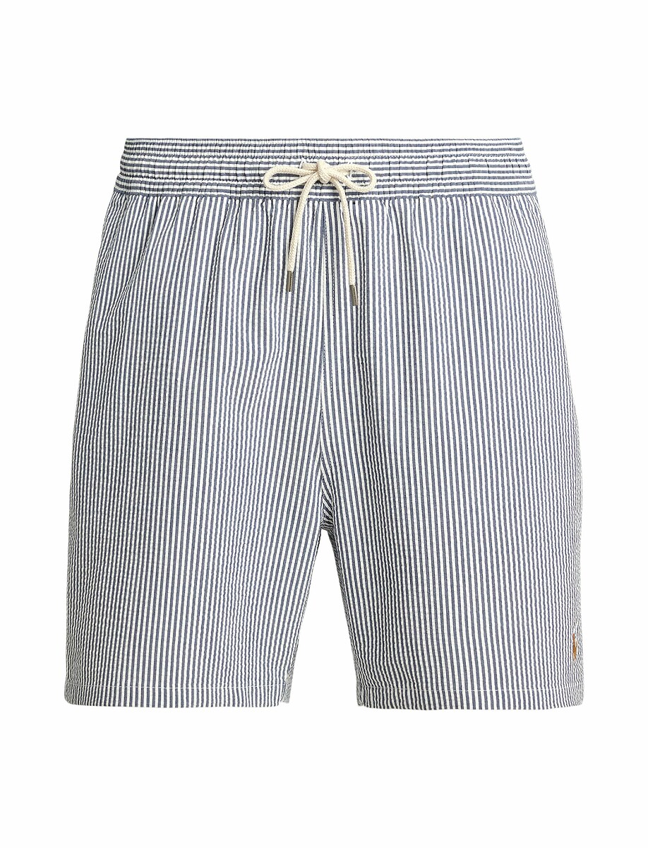 POLO RALPH LAUREN<br>Calção Traveler em seersucker 14,6 cm