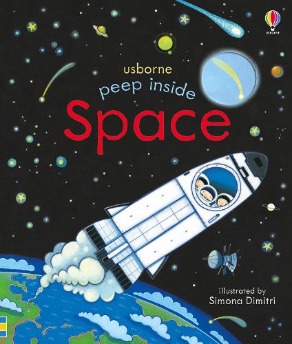 Peep Inside Space - Peep Inside (Board book)