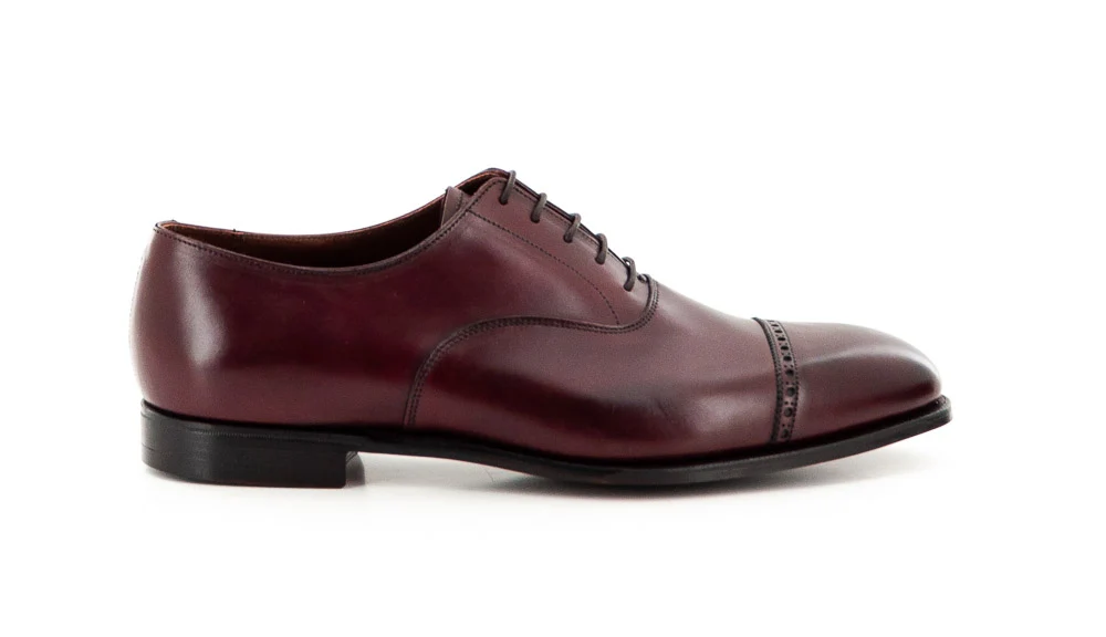 CROCKETT AND JONES - BELGRAVE 3 BURGUNDY