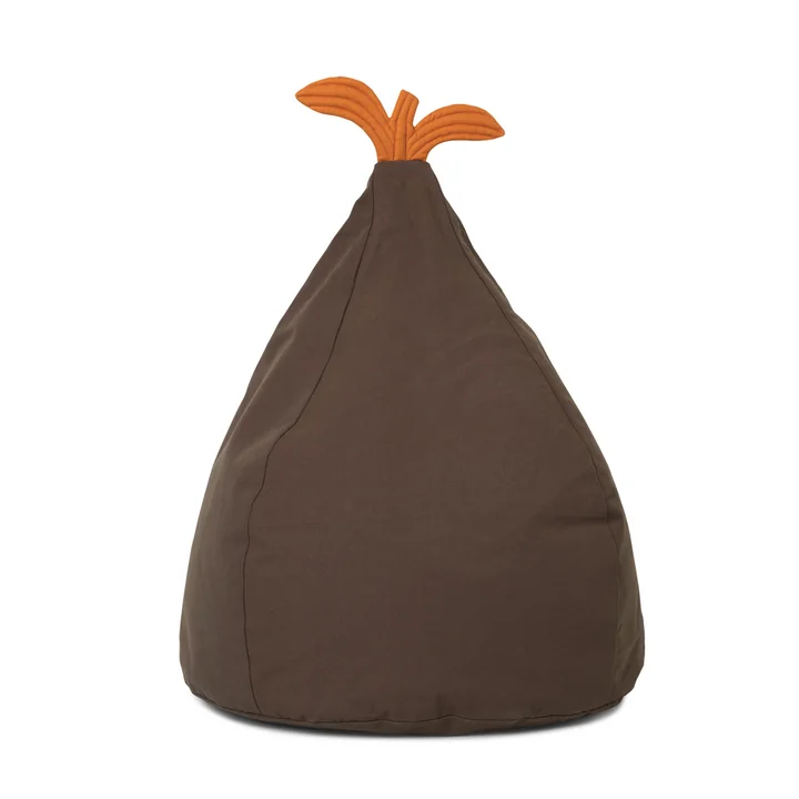 Ferm Living - Birne Sitzsack, braun