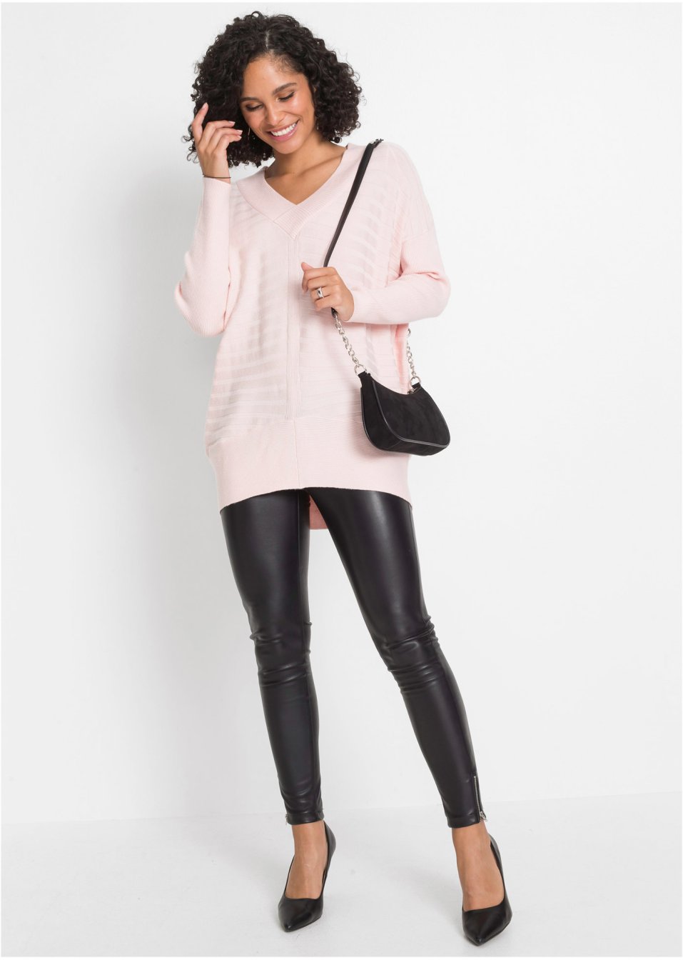 Pull côtelé oversize