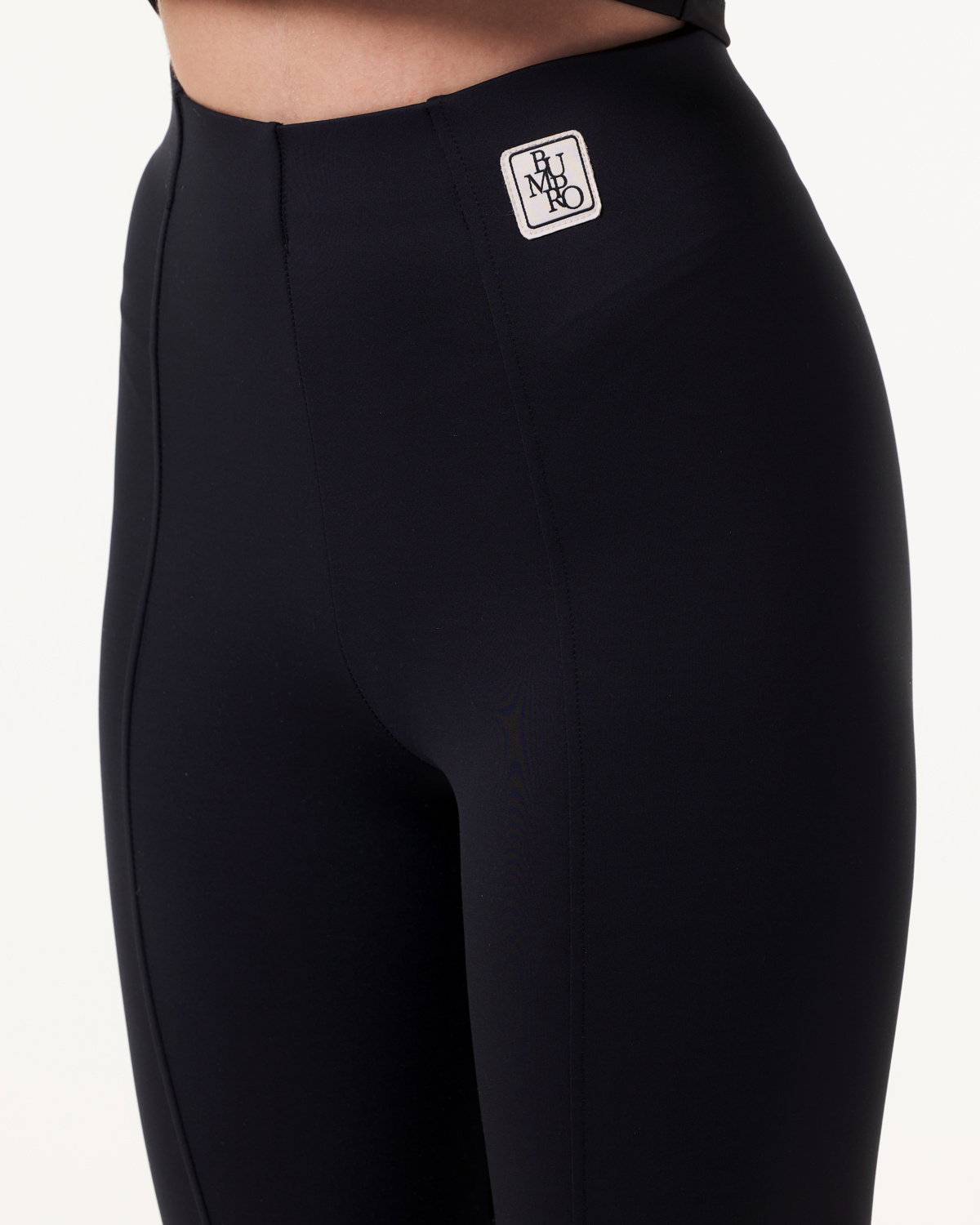 Bumpro Work to Workout Scuba Leggings Black