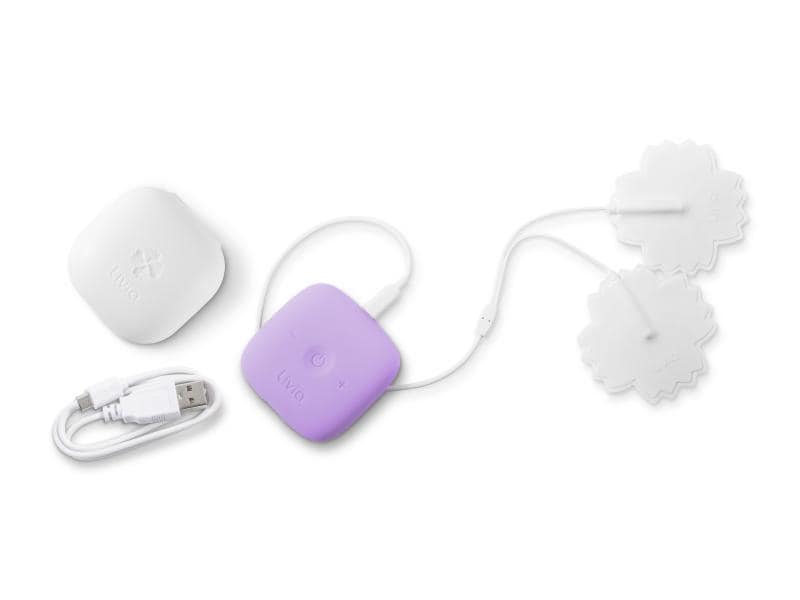 Livia Lösung für Menstruationsbeschwerden Lavendel Elektrostimulationsgerät gegen Menstruationsbeschwerden