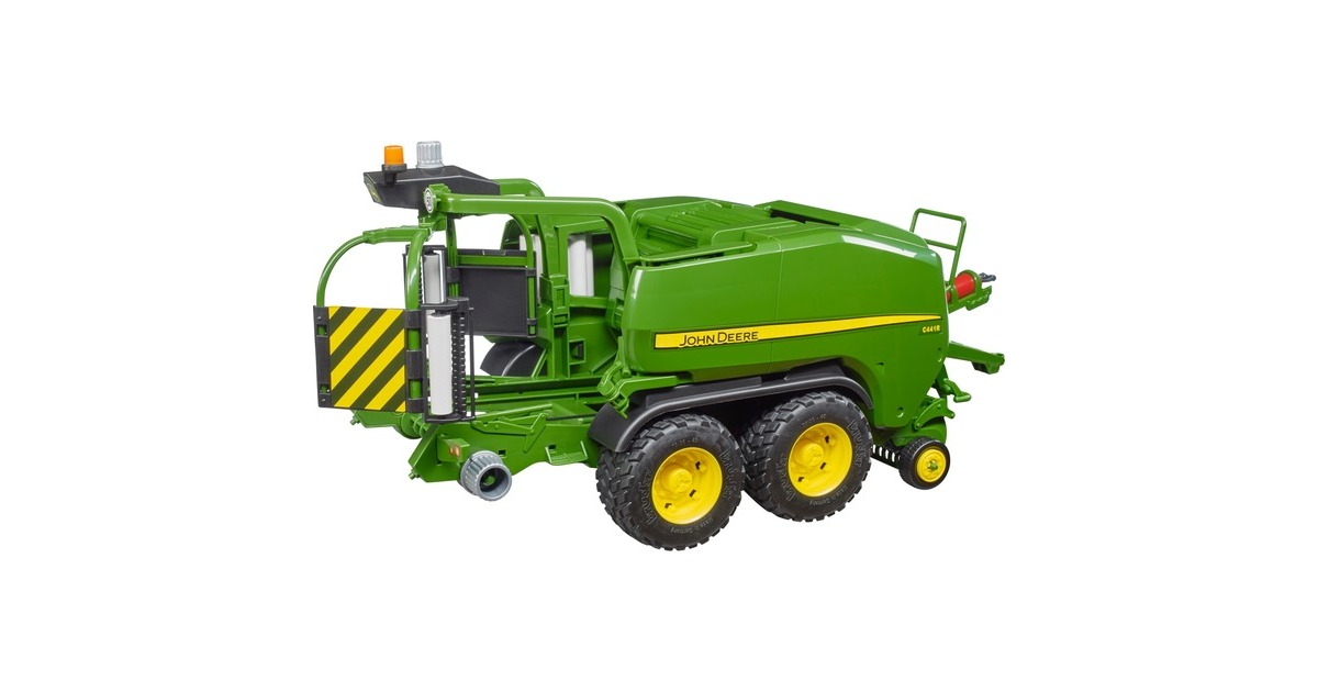 bruderJohn Deere C441 Ronde balenpers en wikkelmachine Modelvoertuig  (02032)