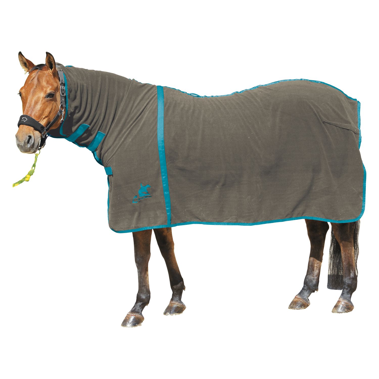 L-pro West Cooler mit Halsteil - grau/petrol
