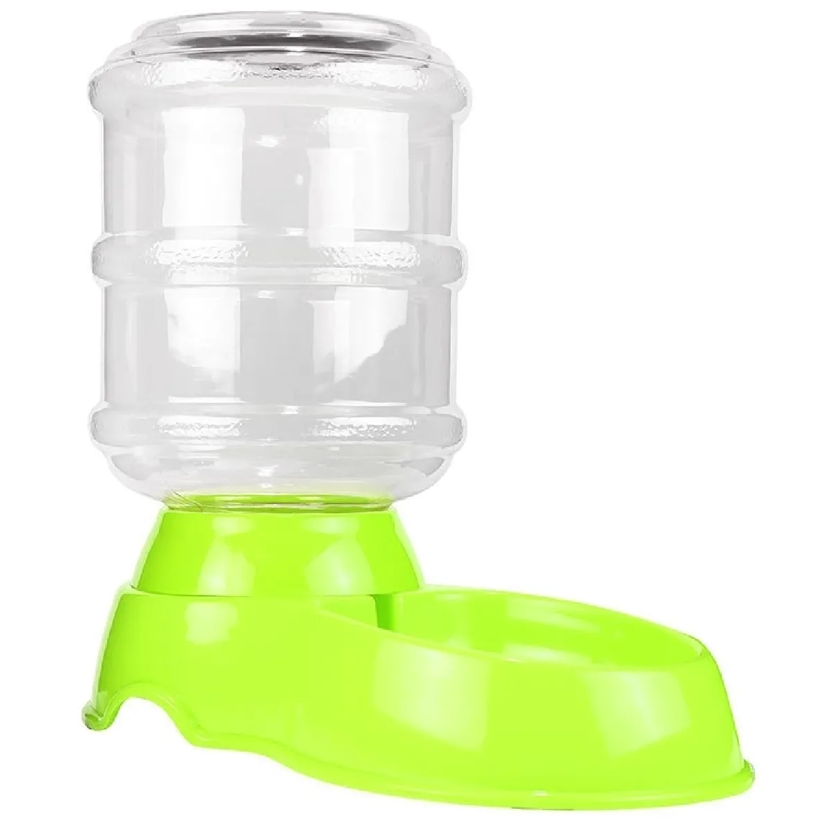 Wewoo Distributeur d'eau animaux - Vert 3.5L