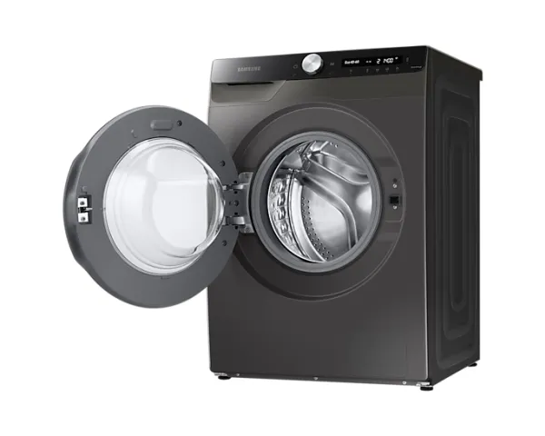 Samsung WW5300T WW80T534AAX - Vaskemaskine - Wi-Fi - bredde: 60 cm - dybde: 55 cm - højde: 85 cm - frontbetjening - 61 liter - 8 kg - 1400 rpm - sort/inox