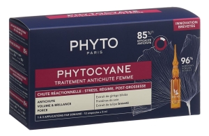 PHYTO Phytocyane Women Reactional FR,12 x 5 ml