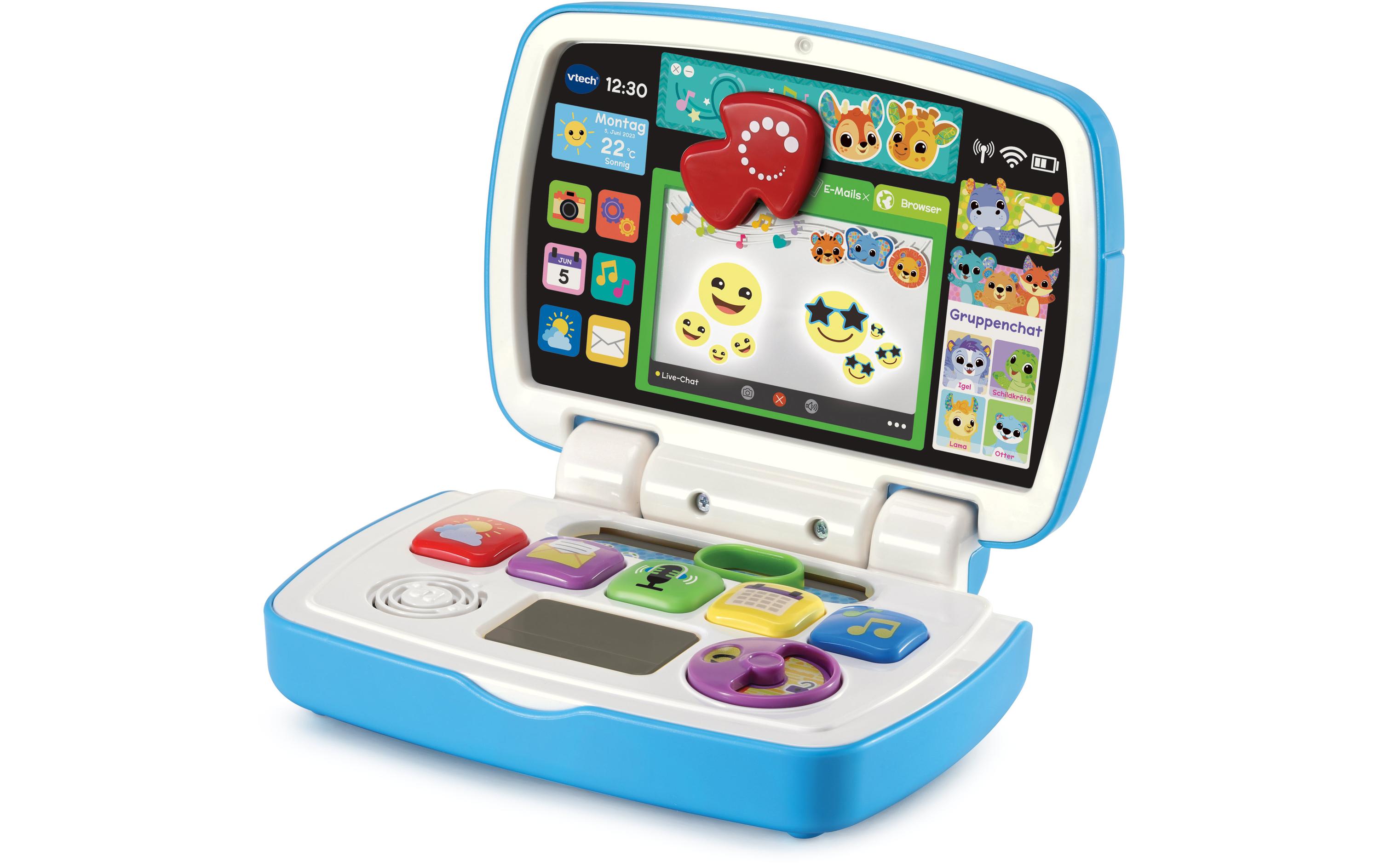 Tierfreunde-Laptop -DE-Kinder-Tablet mit Licht- und Soundeffekten