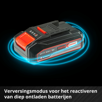 Einhell 18V startset accu 2.5Ah   oplader