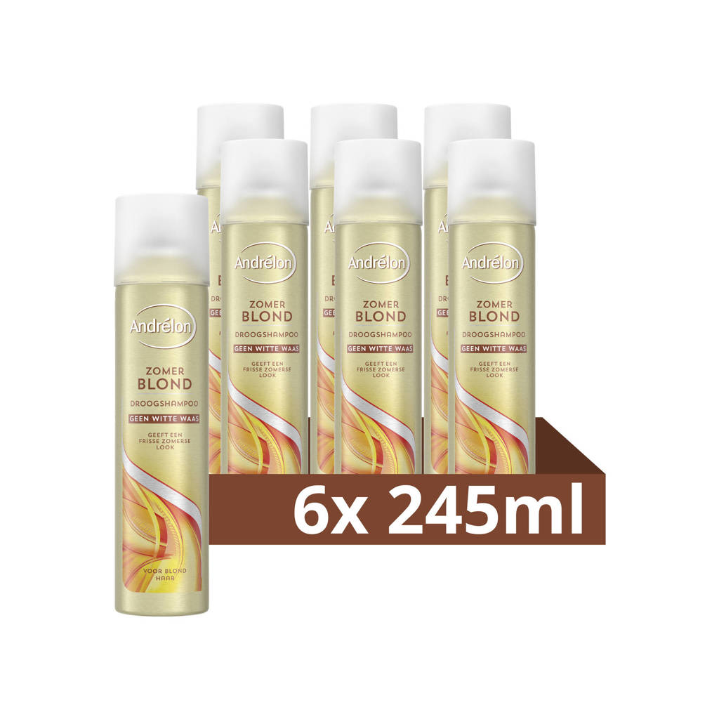 Fijn productZomer Blond droogshampoo - 6 x 245 ml