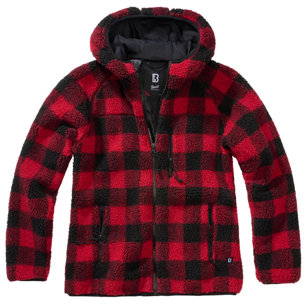 Brandit -  Jacke Teddyfleecejacket Hood Frauen