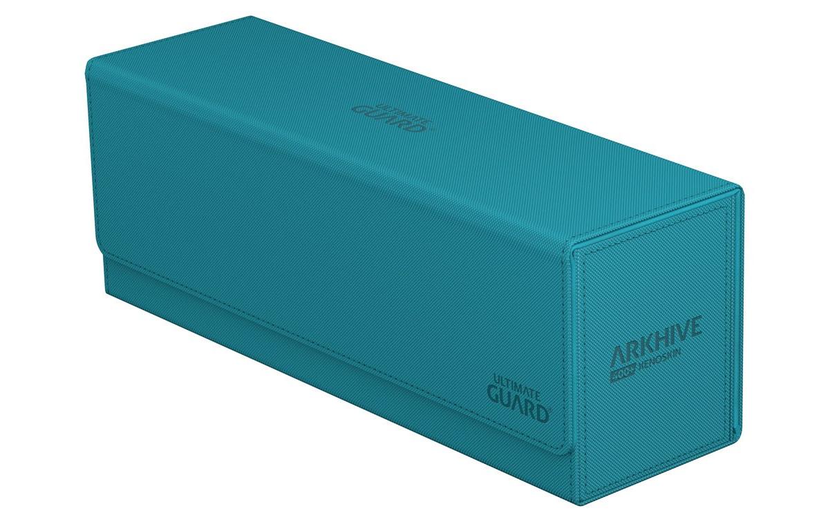 Kartenbox XenoSkin Arkhive Monocolor 400+ PetrolblauHochwertige Box für Sammelkarten in Standardgrösse