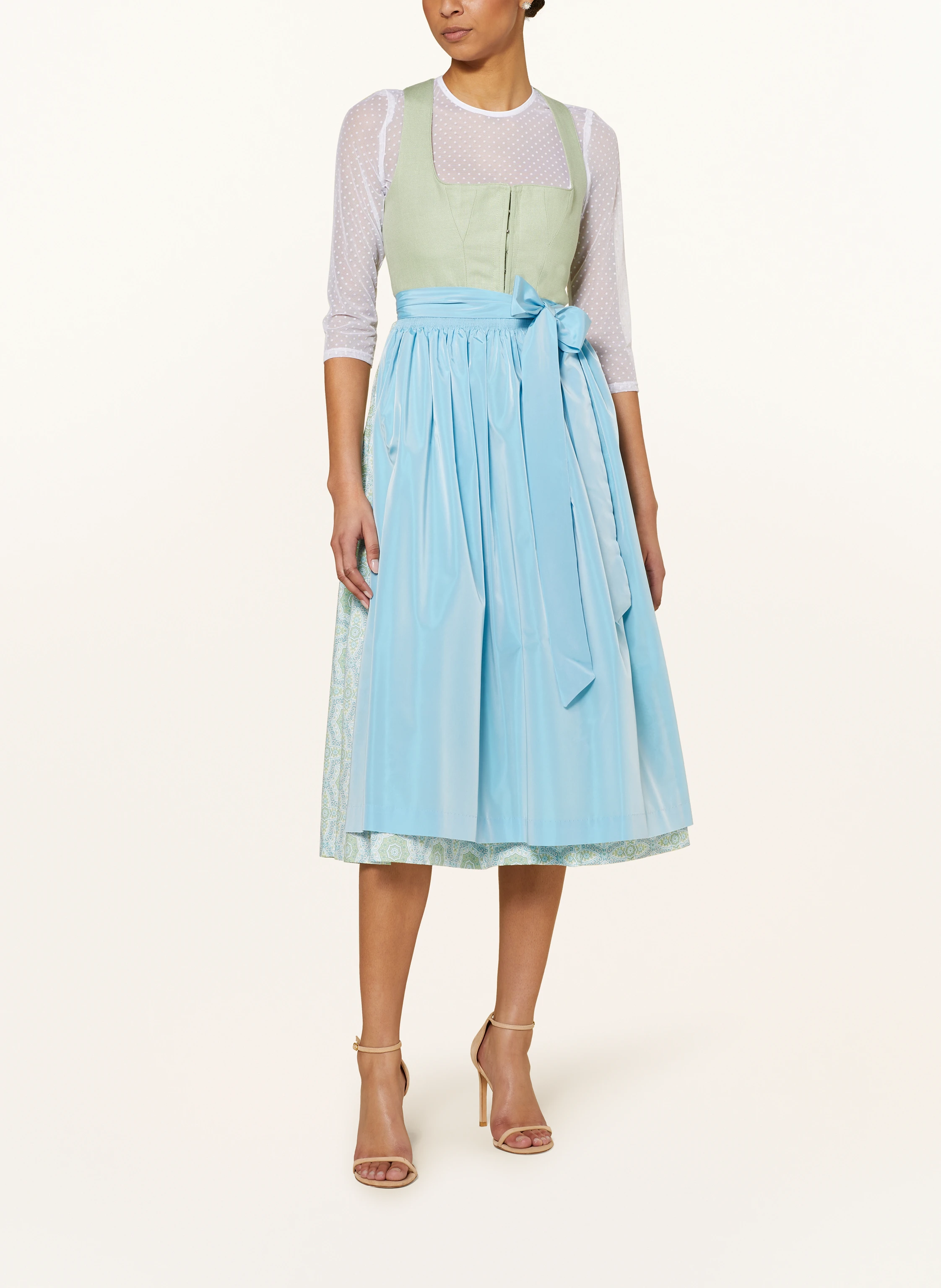 Johann & Johanna Dirndlbluse mit 3/4-Arm