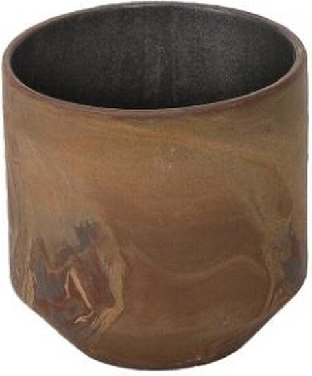 Intratuin bloempot Chavi bruin D 16 H 16,5 cm