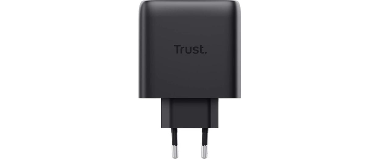 Maxo USB-C-GaN 65 W mit 2 Anschlüssen Schwarz65 W USB‑C-GaN-Ladegerät mit 2 Ausgängen