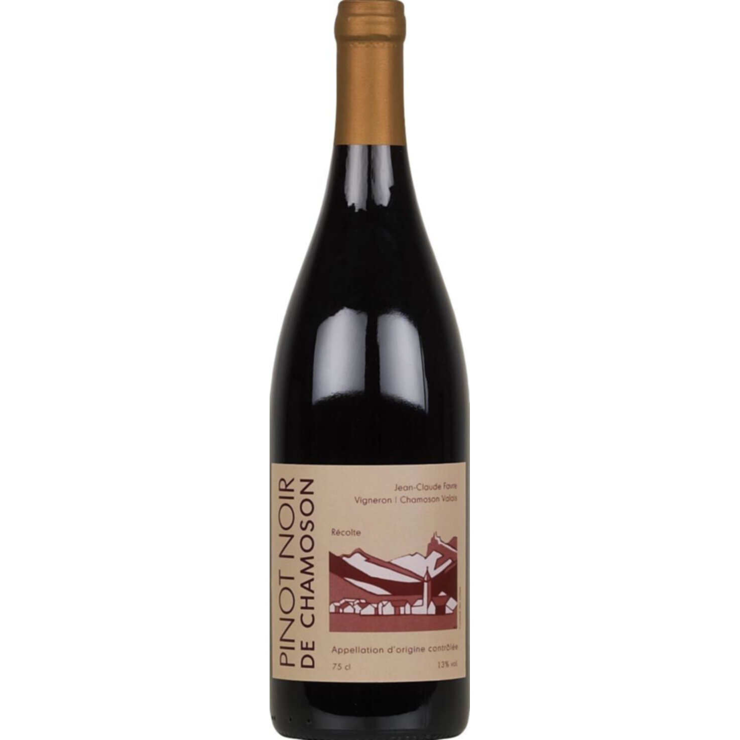Valais AOC Pinot Noir de chamoson Jean-Claude & Renaud Favre -75cl