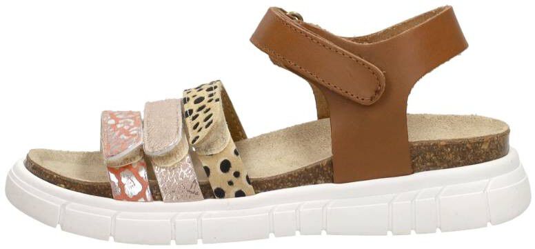 Keq Meiden Sandalen cognac