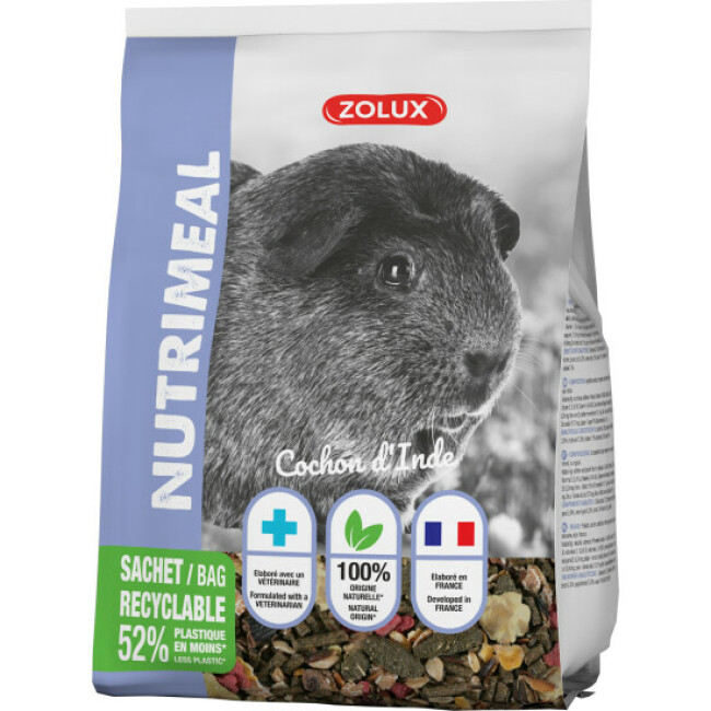 Aliment composé Nutrimeal Zolux pour cochons d'Inde