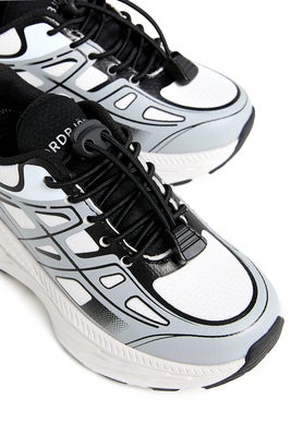 Nordbjørn Lunden WP Sneakers, Black/White