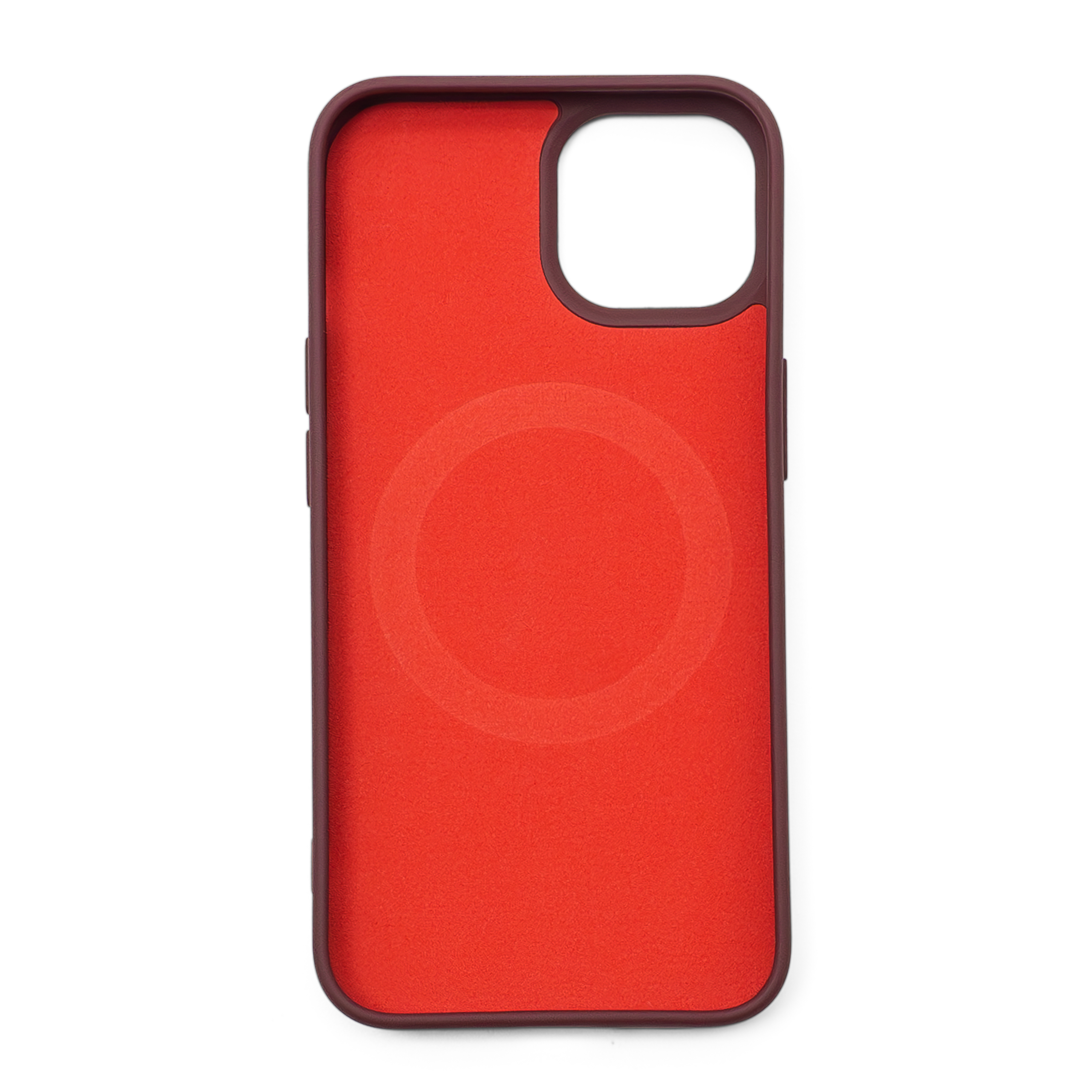iPhone 14 Pro Max MagSafe Silikon Case Hülle - Pflaume