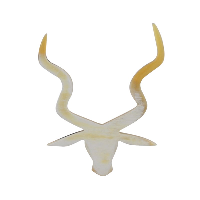 Broche Impala en Corne Modèle 2