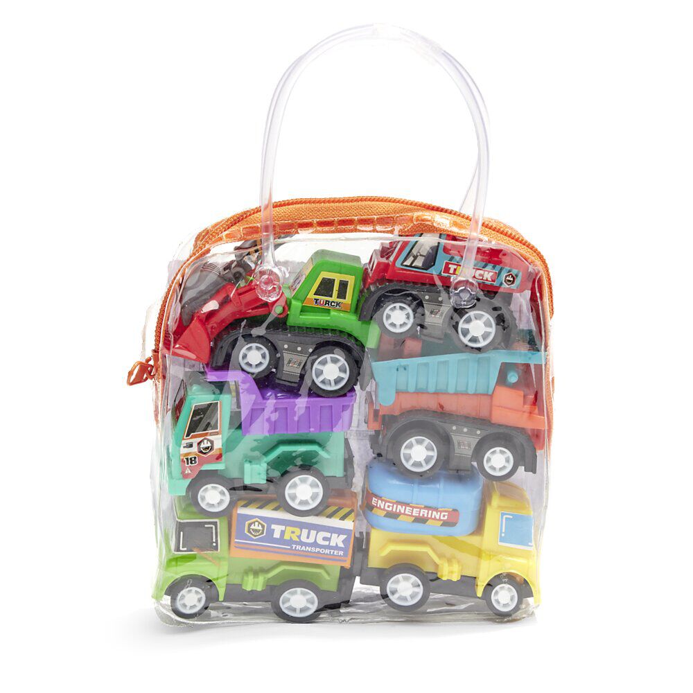 Lot de 6 jouets véhicules de chantier