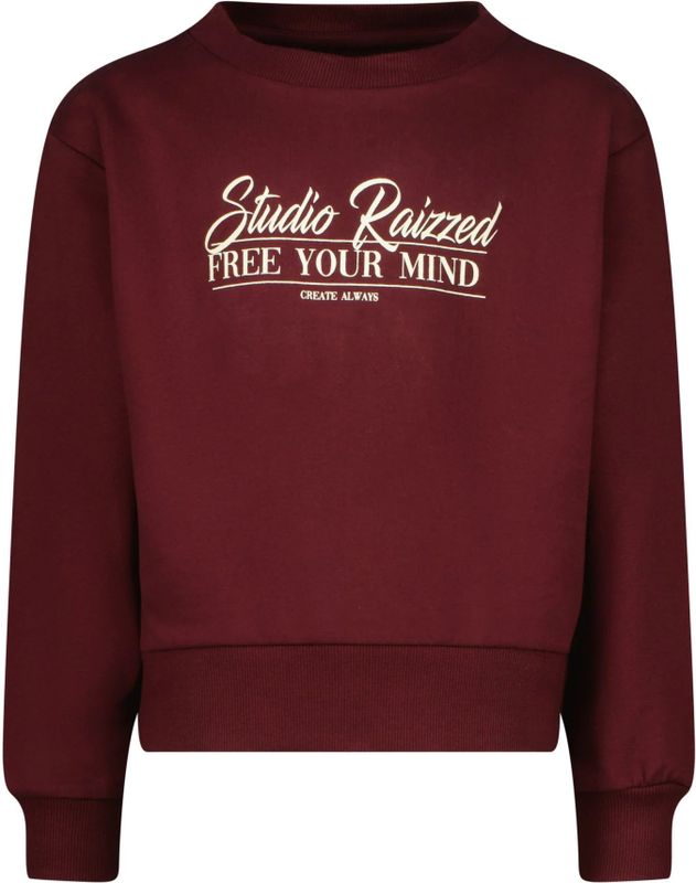 Raizzed meisjes sweater - Rood