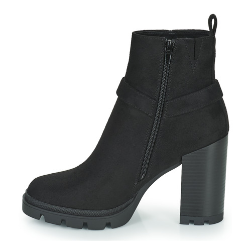 Only - BRAVE 2 LIFE MF BUCKLE HEELED BOOT - Noir