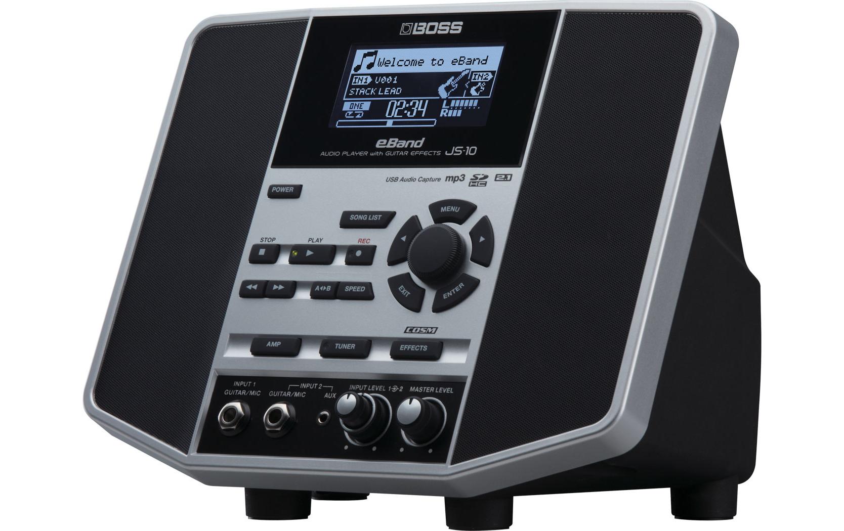 Effektgerät JS-10<br>Audio-Player mit Gitarreneffekten