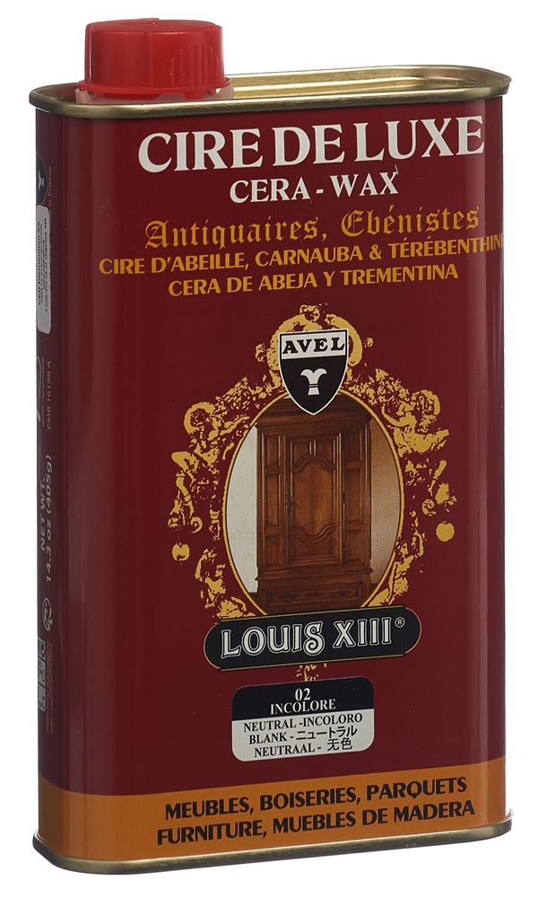 Louis XIII Luxus-Holzwachs flüssig liq farblos 500 ml