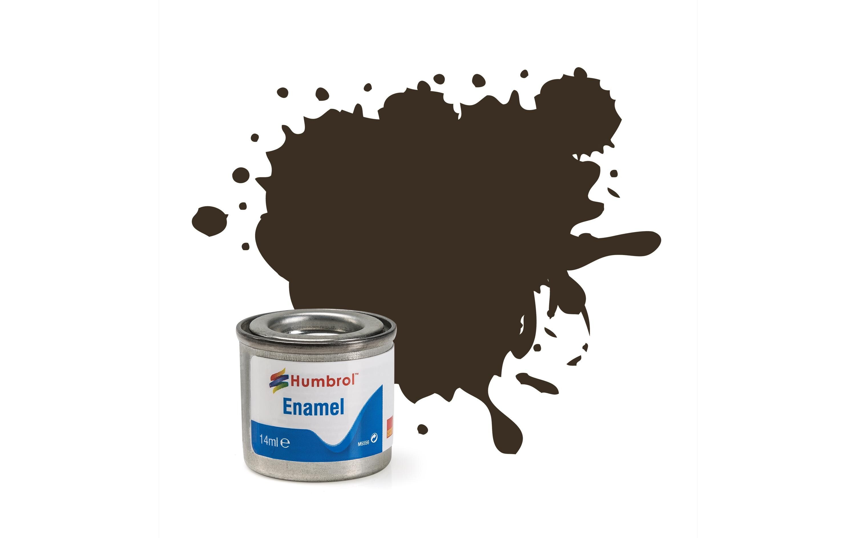 Enamelfarbe Nr. 10 Service Braun GlanzModellbau Farbe für Kunststoffbausätze