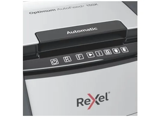 Makulator Rexel Optimum AutoFeed  150X krydsmakulering 4x28 mm (P-4)