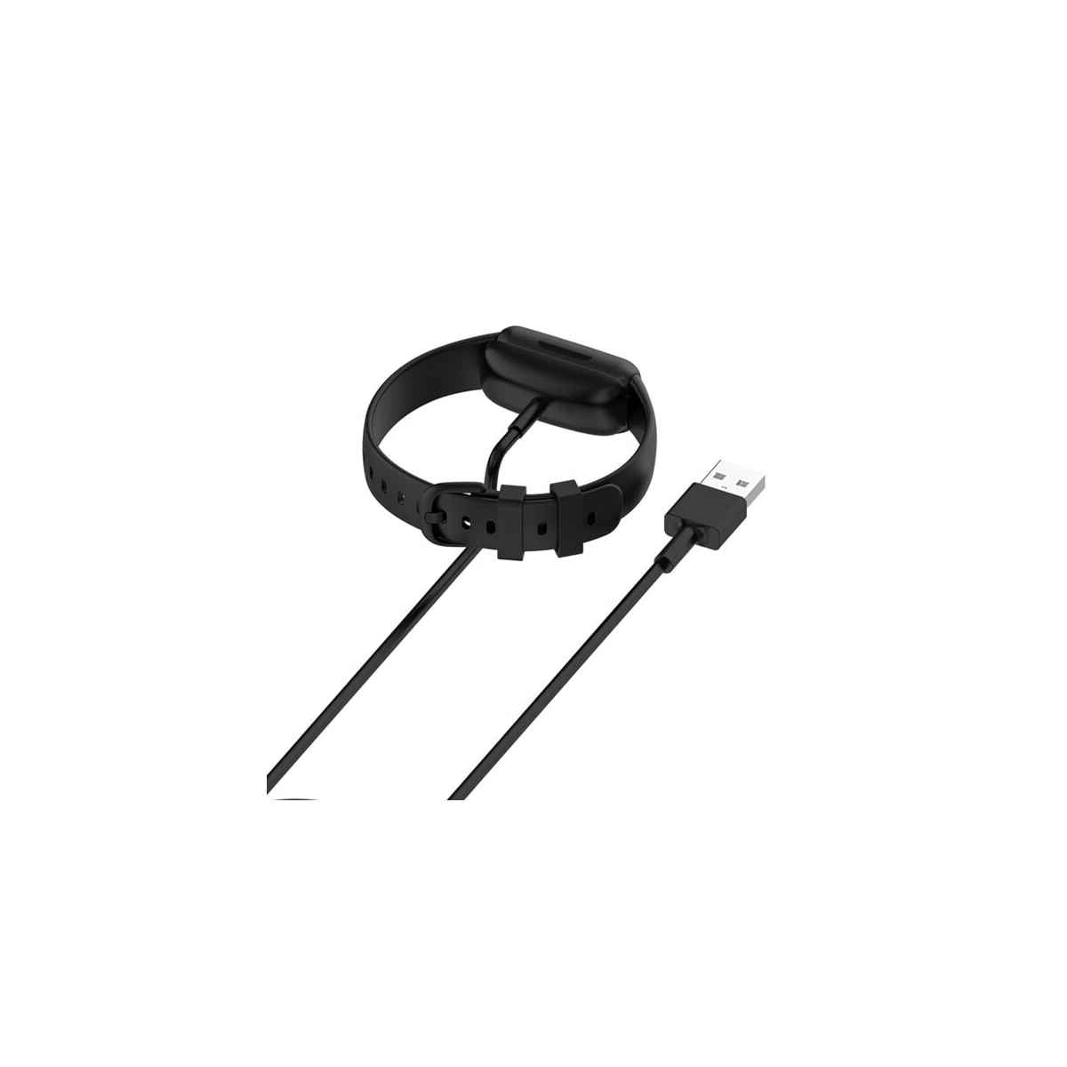 Ladekabel til Fitbit Inspire 3 – 1m Lang for Rask og Trygg Lading