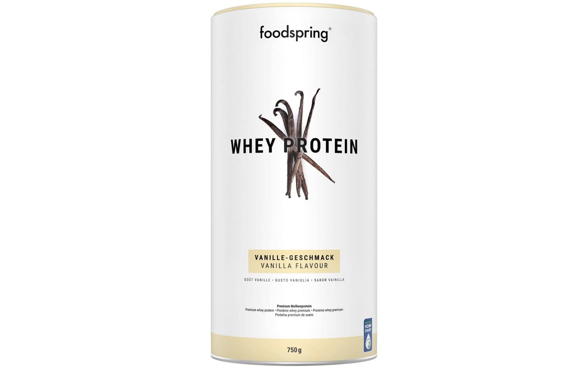 Pulver Whey Protein Vanille 750 gProteingetränk