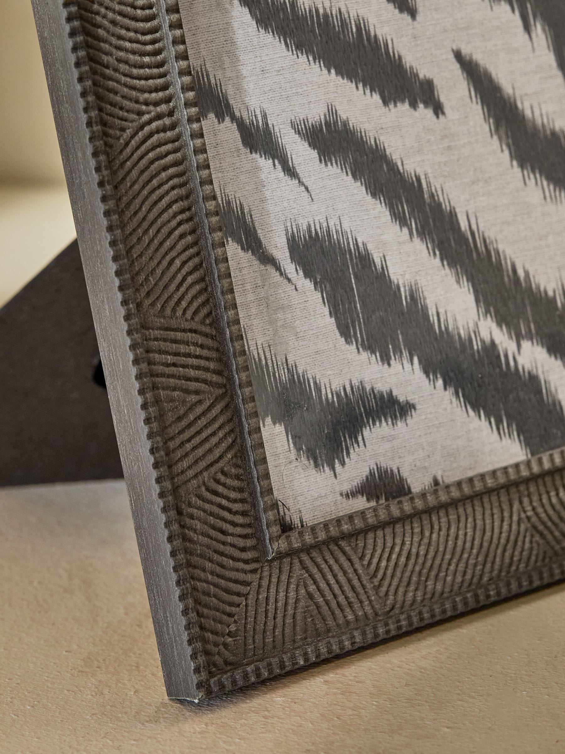 Textured Global Pattern Photo Frame