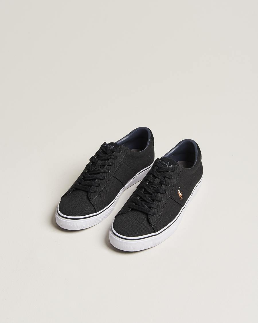 Polo Ralph Lauren Sayer Canvas Sneaker Black