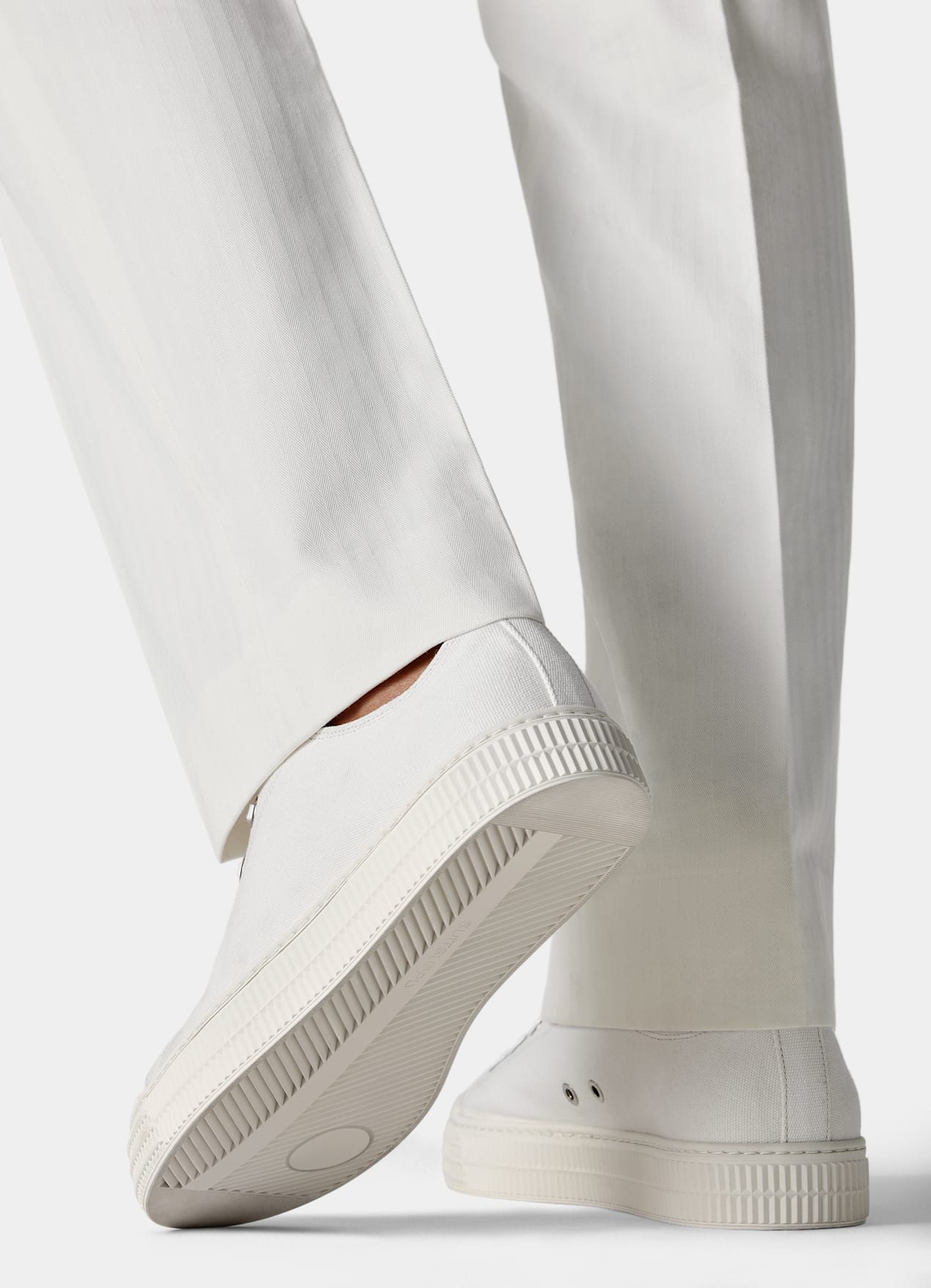 Sneakers blanc cassé