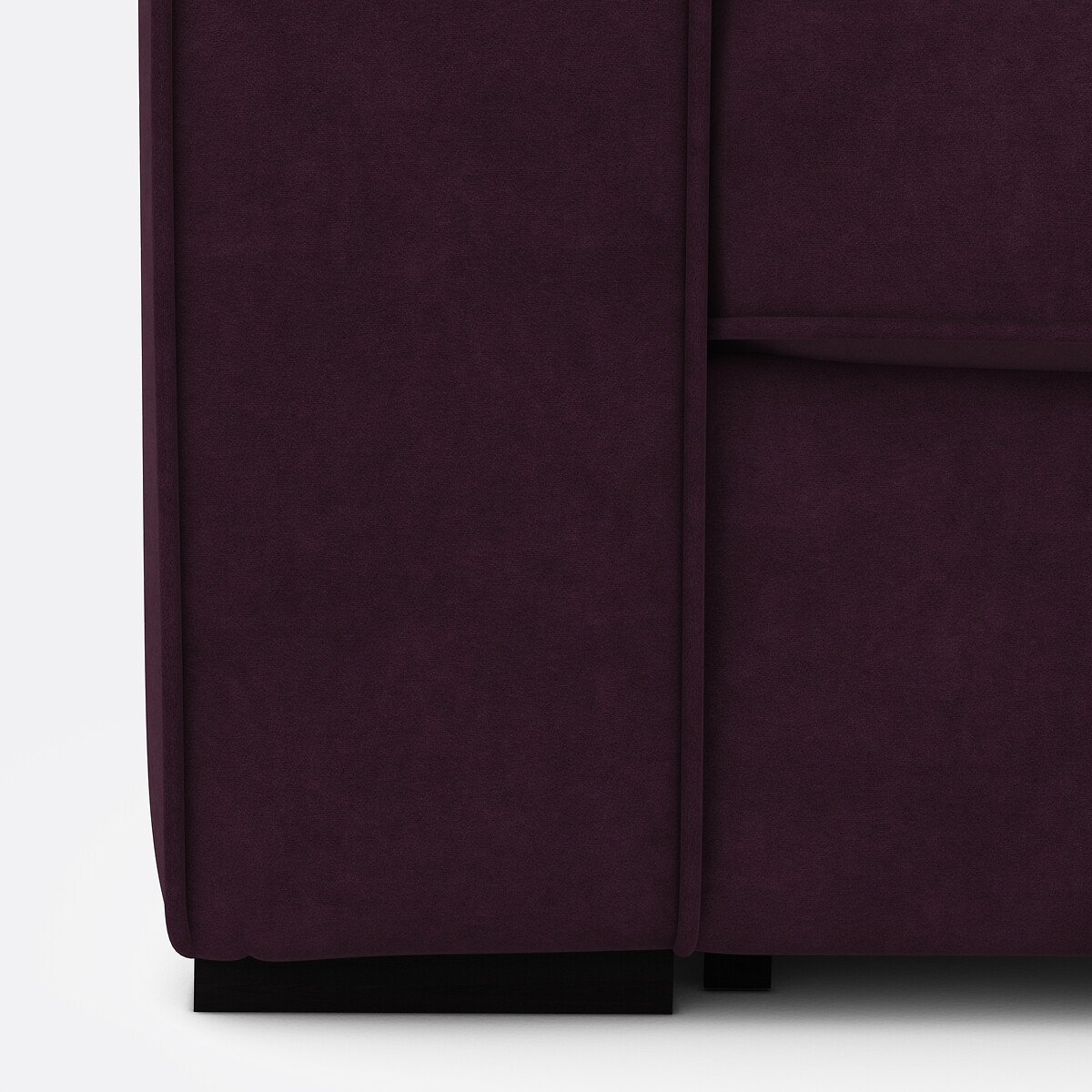 LA REDOUTE INTERIEURS<br>Sofá-cama de veludo, Bultex Cécilia