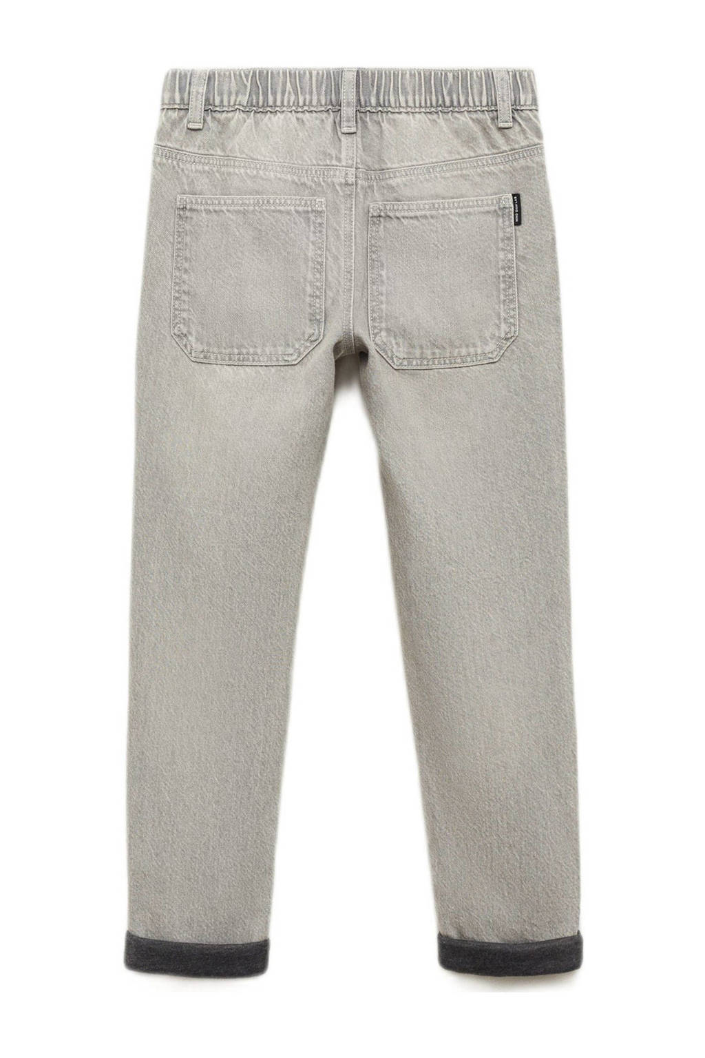 Mango Kids regular fit jeans grey denim