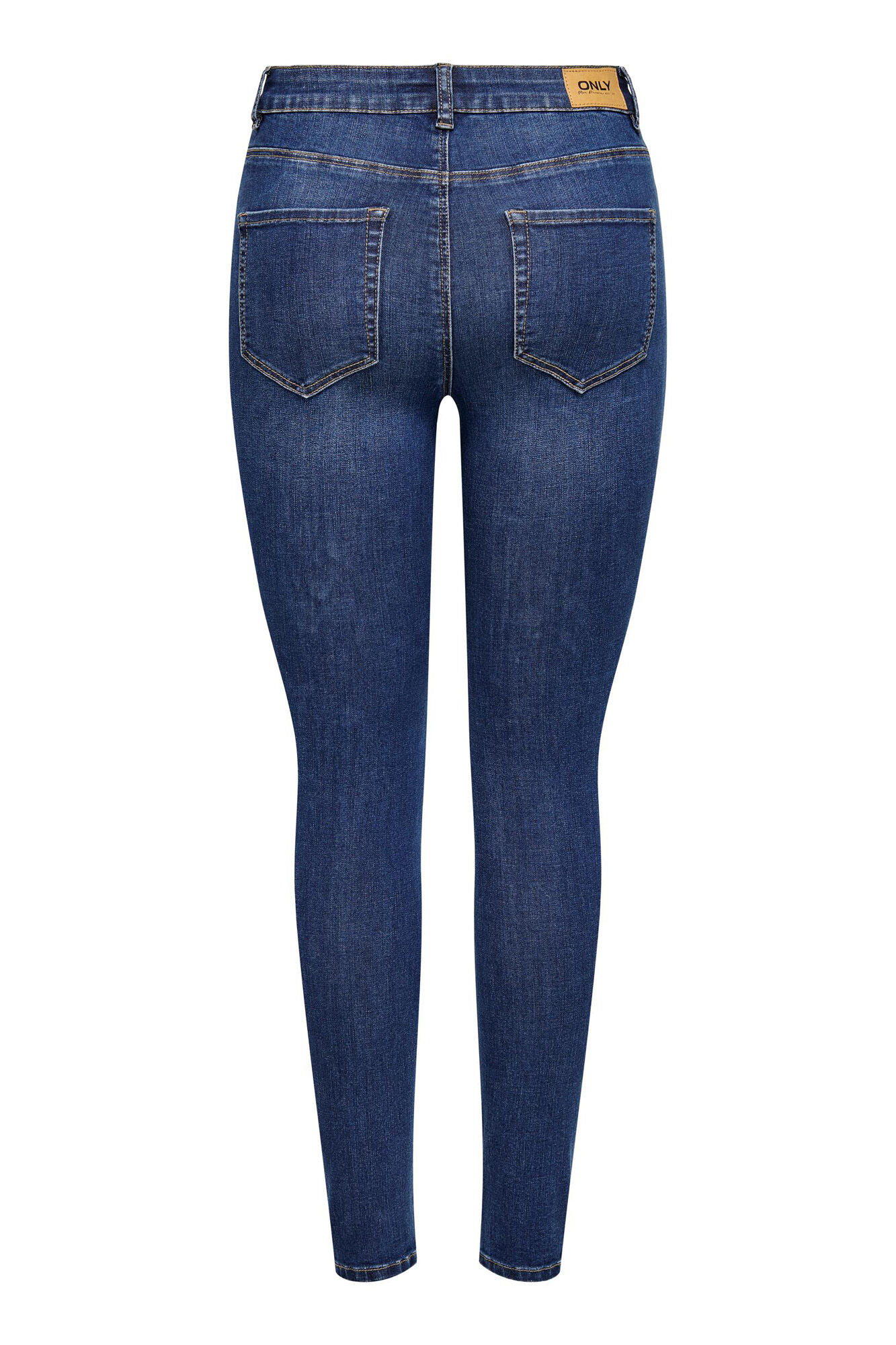Calça jeans skinny de cintura alta
