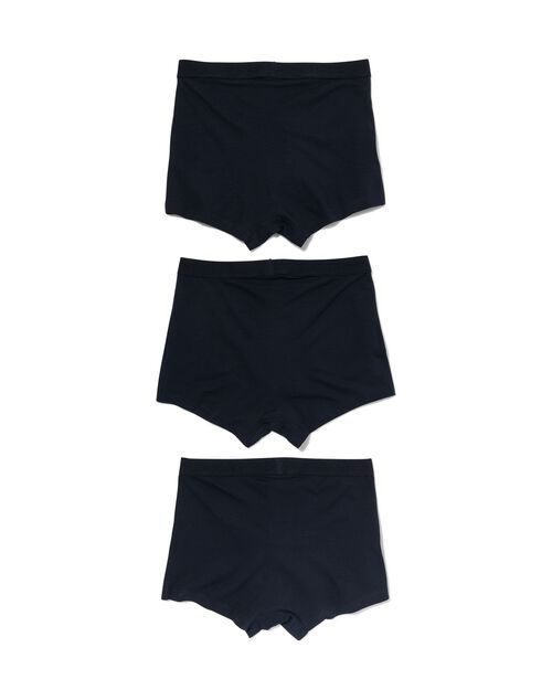 3 boxers homme bleu