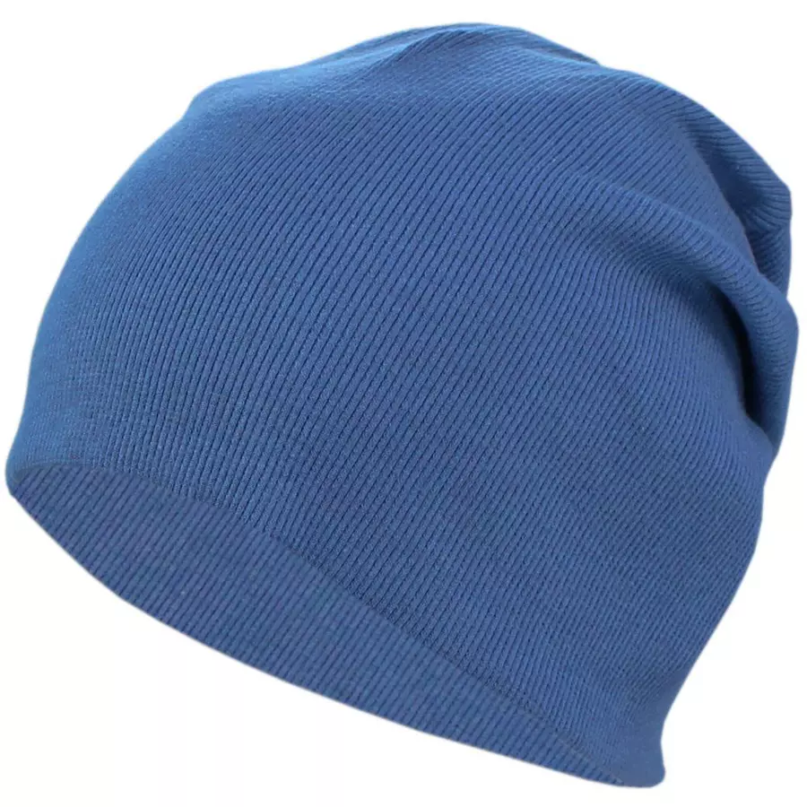 TupTam Unisex Kinder Beanie Mütze Schlauchschal Set denim