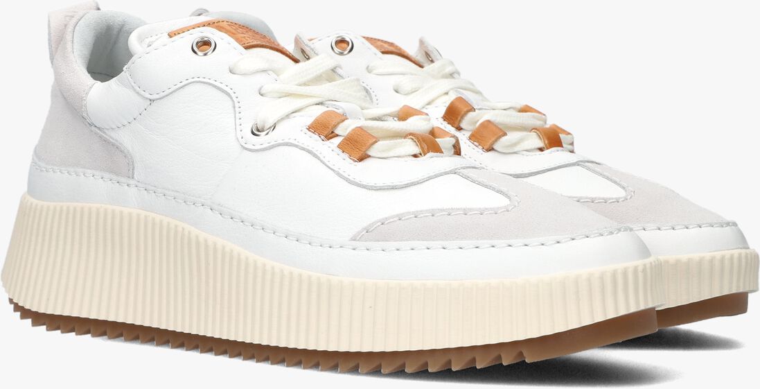 SHABBIES witte shabbies lage sneakers 101020382 shs1455