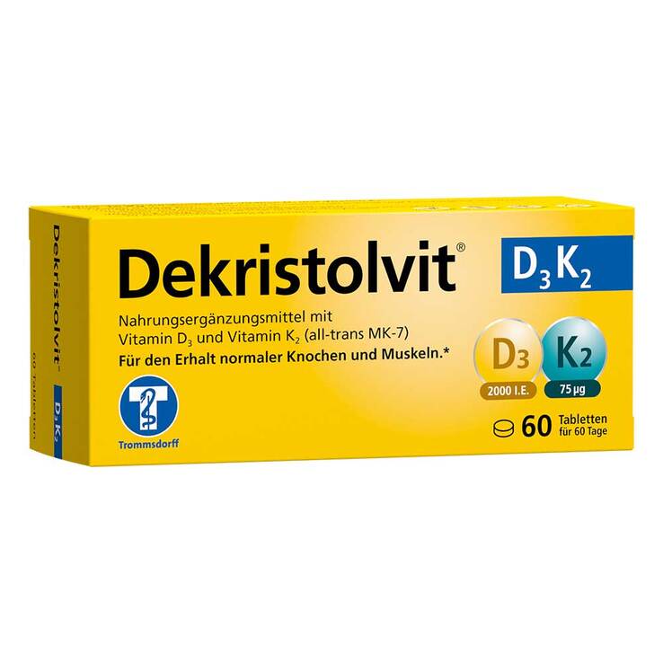 Dekristolvit D3K2 Tabletten, 60 St
