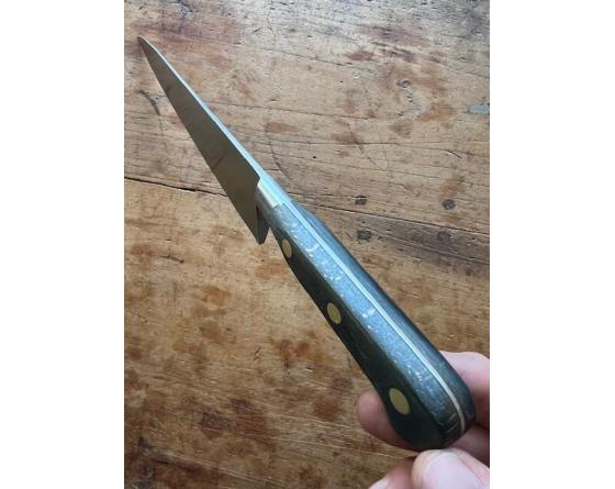 Cuisine 25 cm- Ancienne Forge - Manche Bois Noir - Carbone Ref 399 Couteaux de cuisine professionnel
