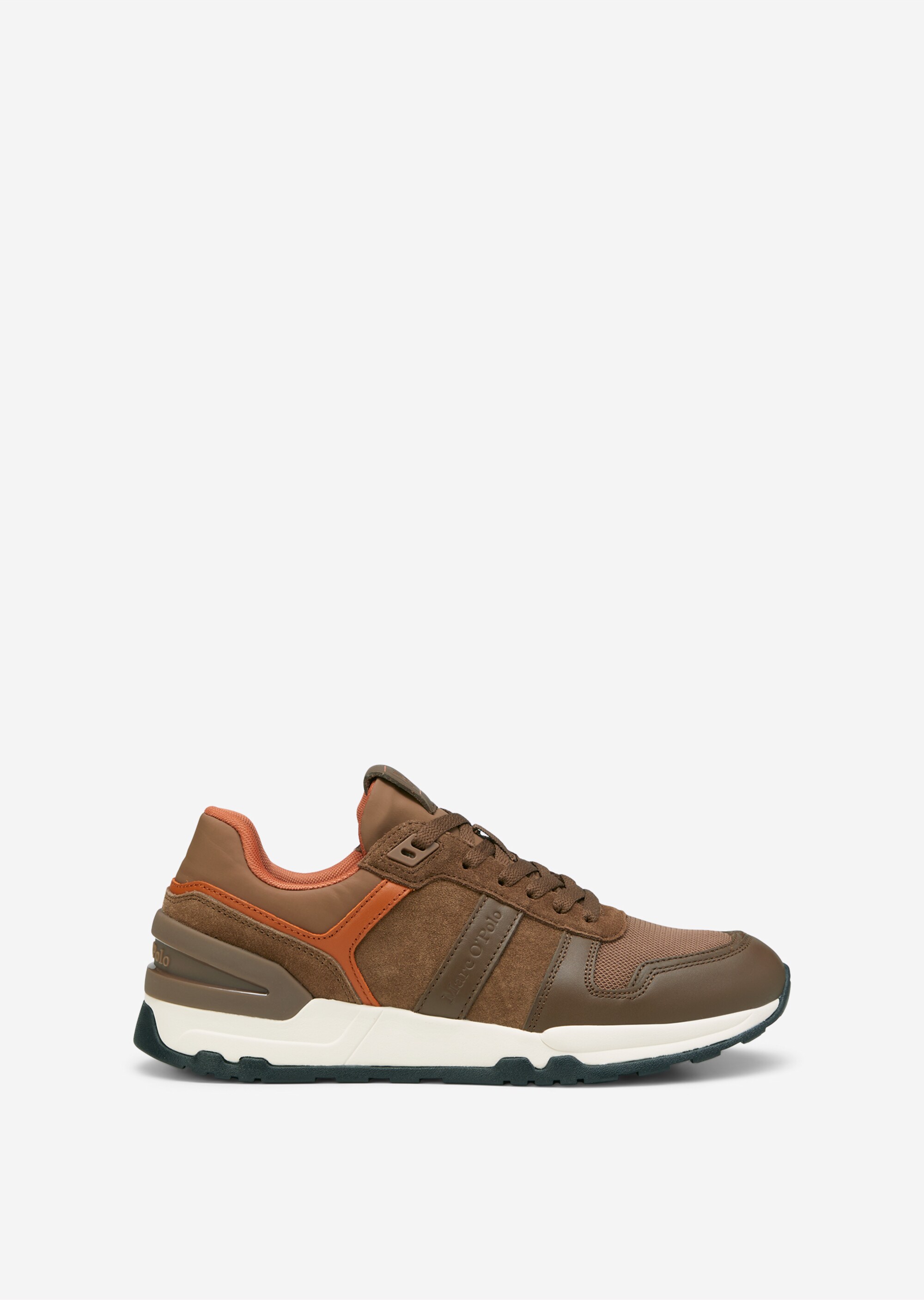 Sneaker mit zweifarbiger Laufsohle
